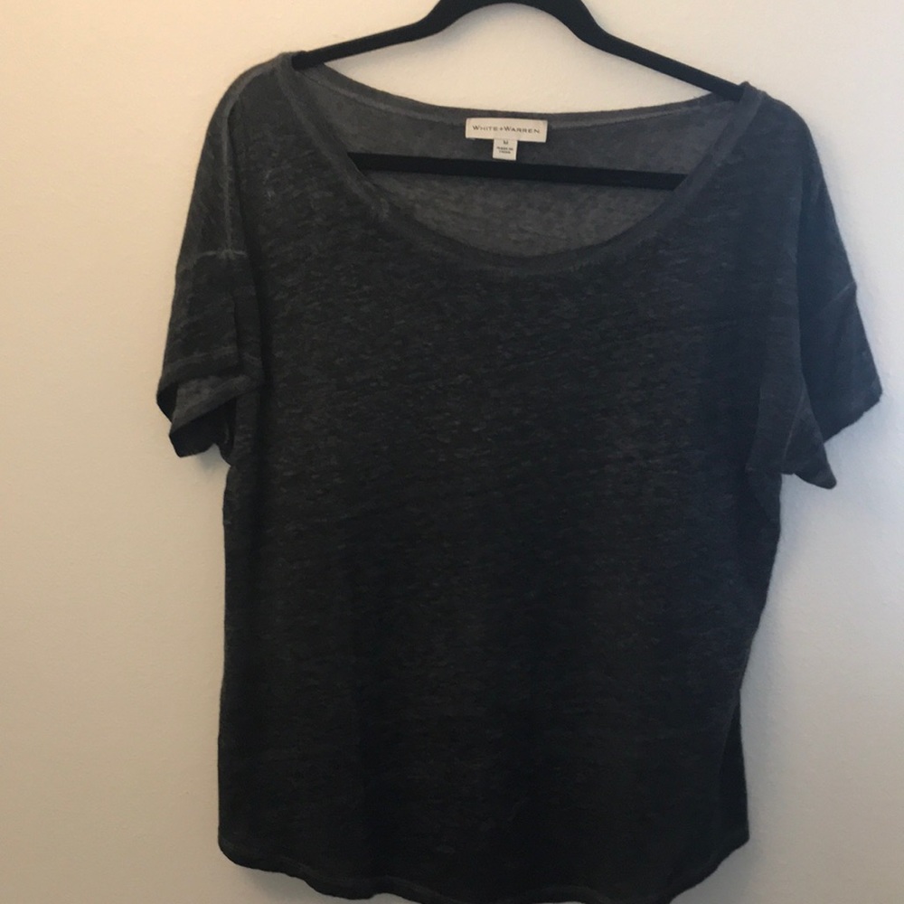 White + Warren tee